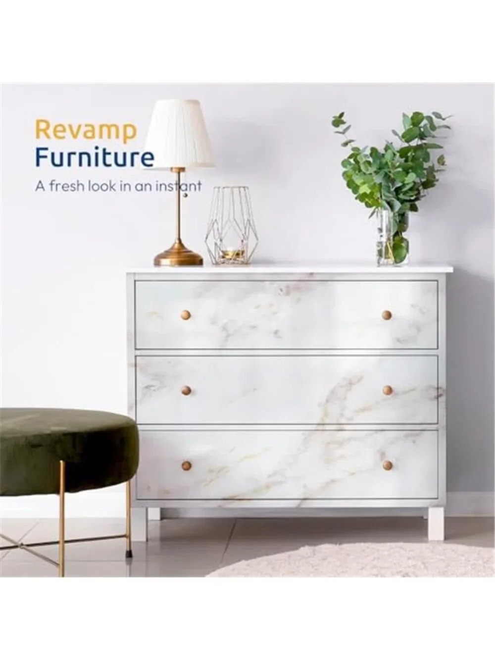 Marble Contact Paper Peel And Stick Wallpaper Countertop Cabinet Covering